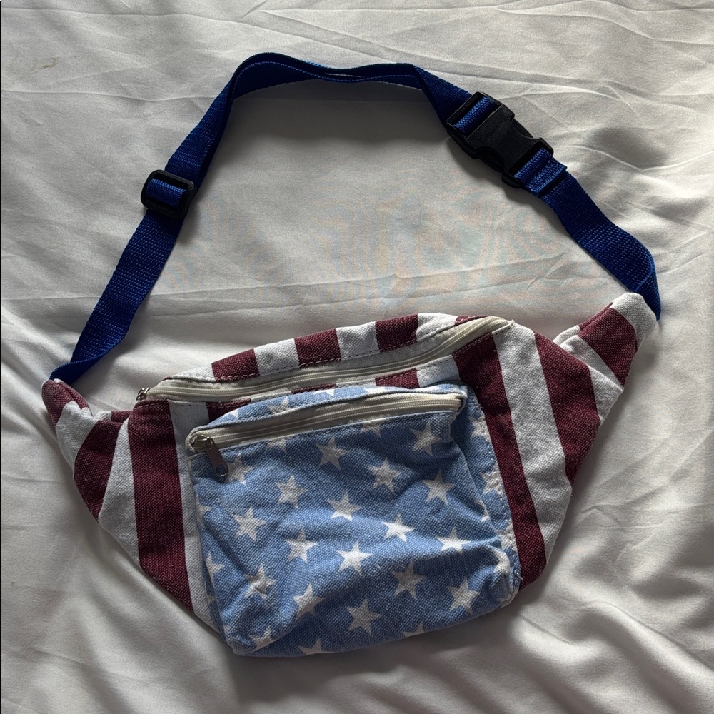 American Flag Fanny Pack